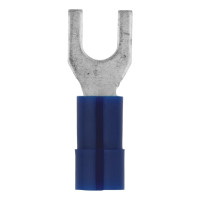 Наконечник кабельний, вилкоподібний, M4, 2,5 mm²