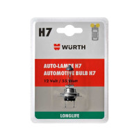 Лампа галогенова H7-(PX26D)-12V-55W, LONGLIFE, 1 шт. в блістері {арт. 072091412}