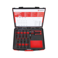 Кліщі заклепувальні для монтажу різьбових заклепок, 16шт.