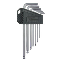 Набір шестигранників з кулькою, S2, 7 шт., RED STRIPE