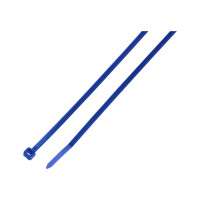 Кабельная стяжка нейлоновая KBL 1, синяя, 7,6x280 mm