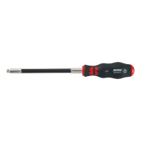 Отвертка ZEBRA®, квадрат 1/4”, отверстие на торце стержня, 150мм