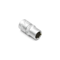 Головка торцева шестигранна, 1/4IN, коротка, SW7, RED STRIPE