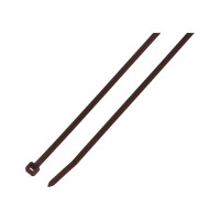 Кабельная стяжка нейлоновая KBL 1, коричневая, 3,6x280 mm
