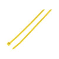 Кабельная стяжка нейлоновая KBL 1, желтая, 4,8x280 mm
