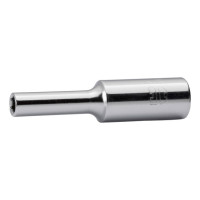 Торцевая головка Wurth 1/4" SW6 6-гранная удлиненная