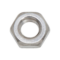 Гайка шестигранна низька DIN439-B, нерж.сталь A2, SW19, M12