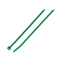 Кабельная стяжка нейлоновая KBL 1, зелёная, 4,8x280 mm