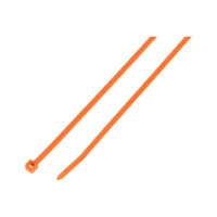 Кабельная стяжка нейлоновая KBL 1, оранжевая, 3,6x200 mm