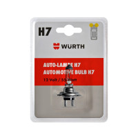 Лампа галогенова H7-(PX26D)-12V-55W, 1 шт. в блістері {арт. 07209141}