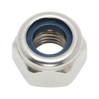 Шестигранна гайка високої форми самоконтрящаяся (неметалічна вставка)