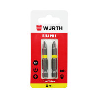 Бита PH1, 1/4IN, L50мм, 2шт. в блистере