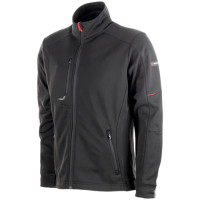 Флисовый пуловер STRETCH ONE чёрный размер XXL MODYF