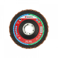 Круг полировальный флисовый, сегментный, P-180, 125X22,23