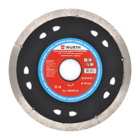 Круг алмазный отрезной WURTH PRO, Ø125мм x 1.4мм