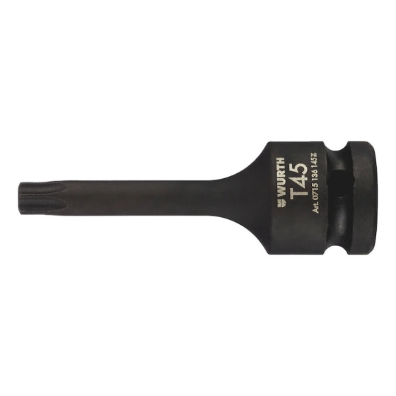 Ключ торцевий ударний  Wurth 1/2" шестигранная LONG TX60