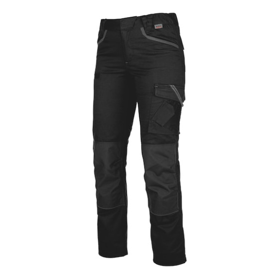 Штани робочі жіночі STRETCH X, чорні, розмір 38