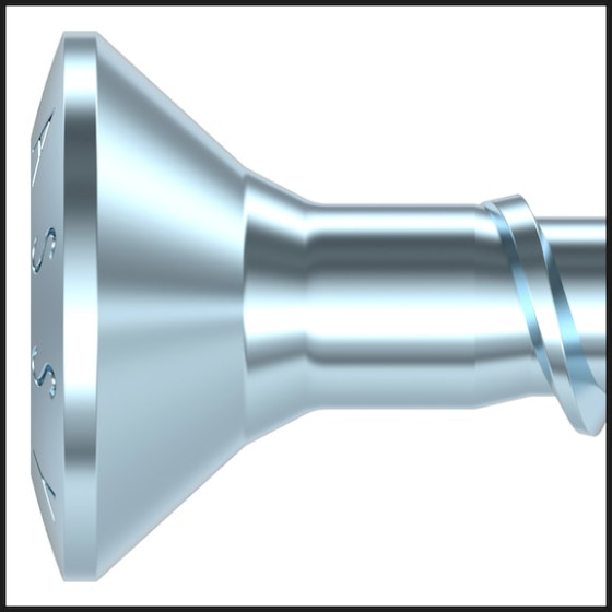 Шуруп ASSY 4 CS с потайной головой (A3K)