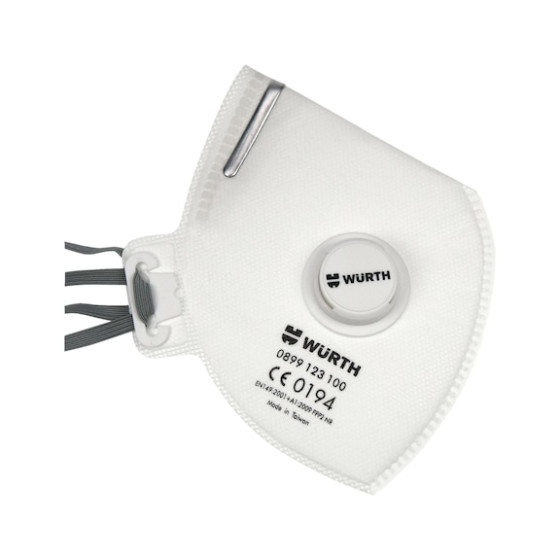 Респіратор складаний, вертикальний FFP2 із клапаном