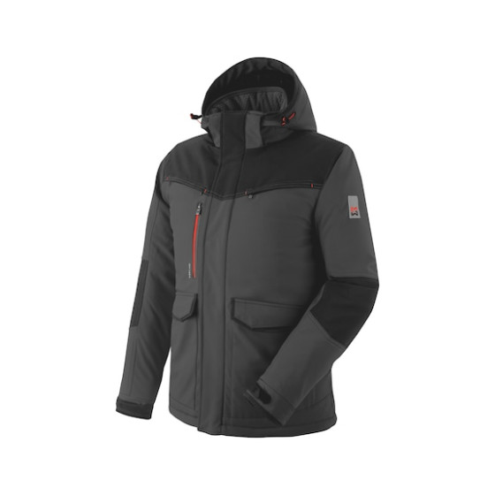 Куртка зимова STRETCH X, утеплена, антрацит, розмір 6XL