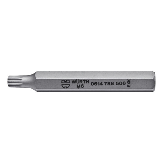 Біта WURTH XZN M8 1/4" 75 мм