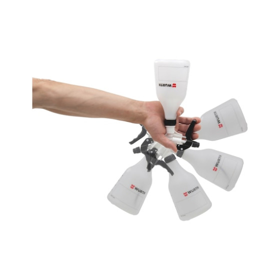 Бутылка с распылителем 360° Wurth 500мм