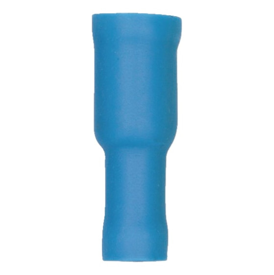 Фото - 1 - Наконечник круглий гніздовий ізольований, синій D5 (1,5-2,5 мм²)