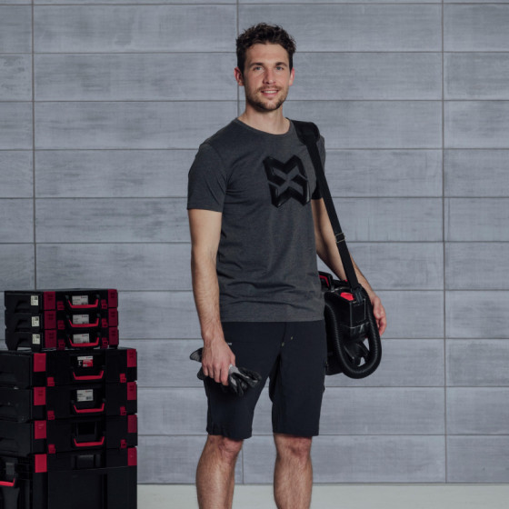 Фото - 3 - Футболка LOGO IV, антрацит, розмір XXL