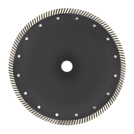 Круг алмазный отрезной TURBO PROFESSIONAL, Ø125мм x 2.0мм