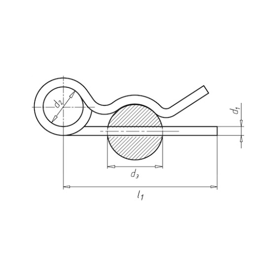 Пружинный шплинт