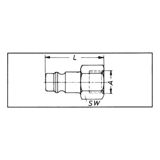 <p><b>Латунний пневматичний ніпель з внутрішньою різьбою G 1/4" для під’єднання елементів пневмосистем</b></p> <p><b>MS58</b> — високоякісна латунь із оптимальним вмістом міді (58%) та свинцю (3%), що забезпечує відмінну оброблюваність, міцність, корозійну стійкість та довговічність різьбових пневматичних з’єднань</p> <ul> <li>Високоякісна латунь забезпечує корозійну стійкість та довговічність</li> <li>Ніпель ризначений для з’єднання з пневматичними муфтами plug-in</li> <li>Герметичне та надійне різьбове з’єднання</li> <li>Підходить для промислових, сервісних та майстерневих пневмоліній</li> <li>Стійкість до температур від -20°C до +100°C</li> </ul>