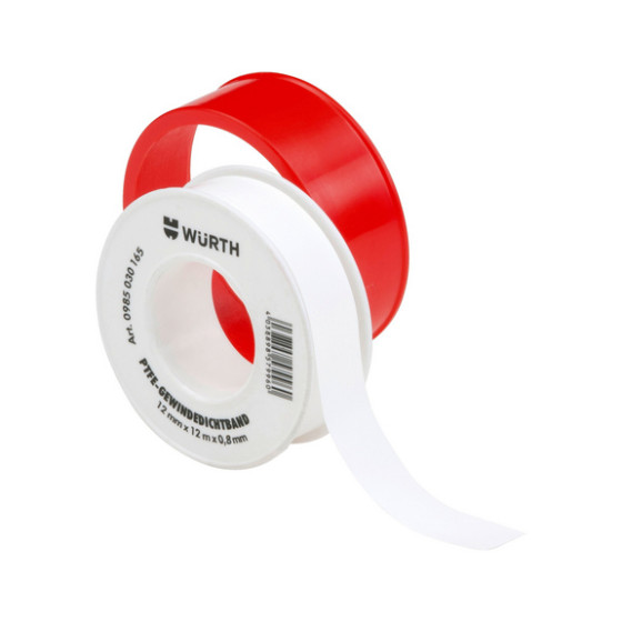 Лента для герметизации резьбы из PTFE WURTH 12х12мх0,08