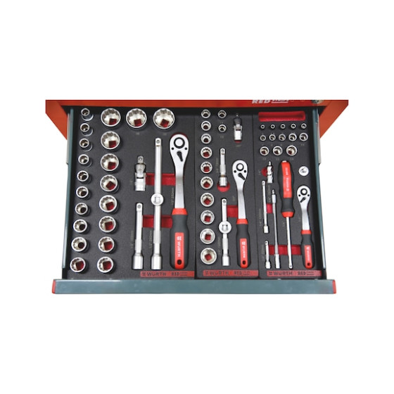 Візок інструментальний STANDARD, з інструментами, 8.4, 300 шт.