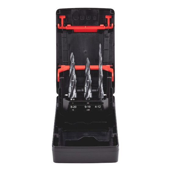 Набір ступінчатих свердел HSS SMART STEP Deepcut