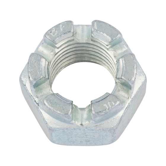 Гайка шестигранна корончата DIN935 - 8 (A2K) - SW18, M12