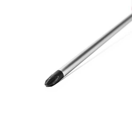 Отвертка PZ2, L100MM, RED STRIPE