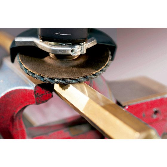 Круг полировальный флисовый, сегментный, P-180, 125X22,23