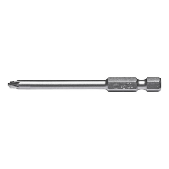 Фото - 1 - Біта комбінована PZ2/шліц E 6.3, 1/4", 73 mm