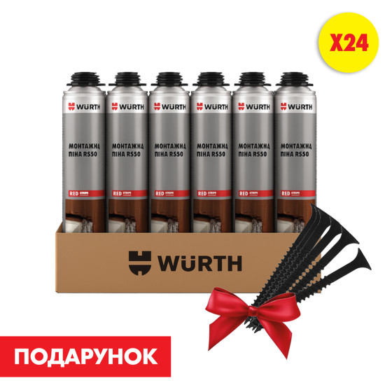 Піна монтажна RS50, 24 шт., комплект №6