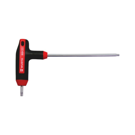 Викрутка з Т-подібною рукояткою, TORX, TX30-L201, RED STRIPE