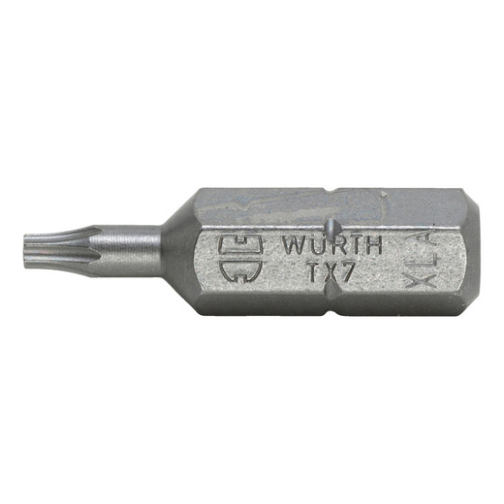Бита WURTH TX7 C 6.3 1/4" 26 мм