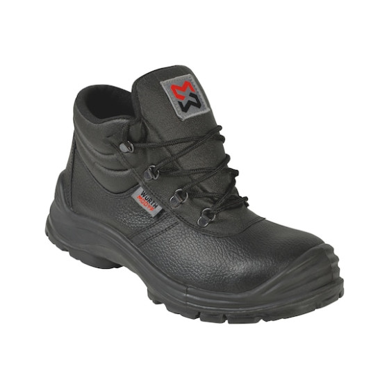 Фото - 1 - Черевики захисні високі для будівельника S3, AS, сталевий носок, чорні, пара, р.39