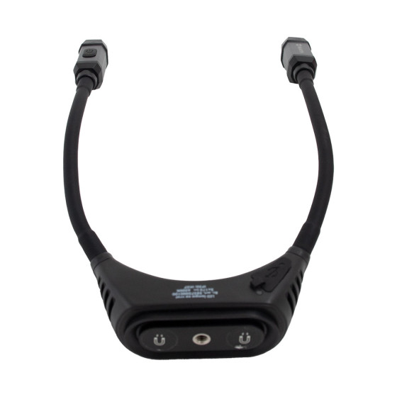 Фонарь гибкий на шею аккумуляторный, LED