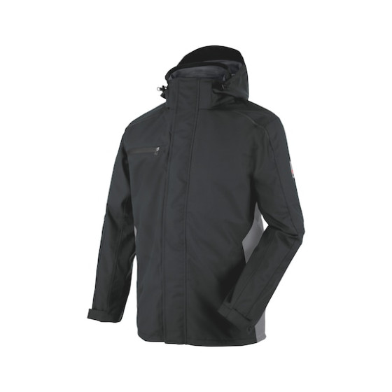 Куртка-дождевик CETUS, антрацит/серая, размер XL