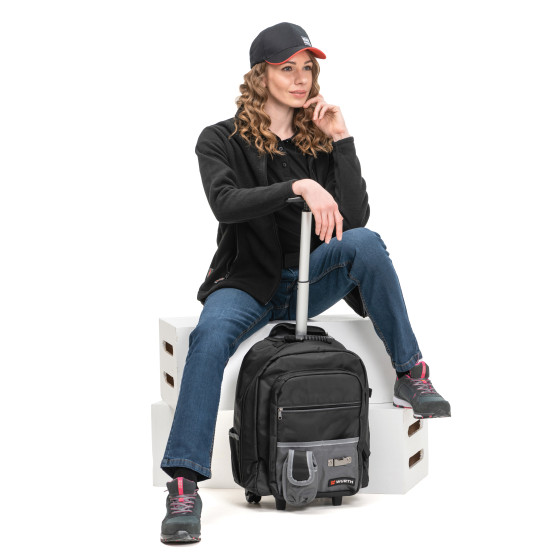 Рюкзак для інструментів на колесах з телескопічною ручкою