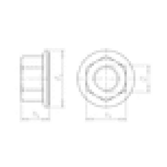 Гайка шестигранна зубчаста з фланцем DIN6923 - 8 (A2K) - SW5.5, M3