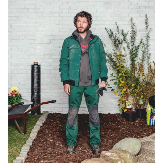 Фото - 3 - Куртка STRETCH X, пілот, зелена, розмір 4XL