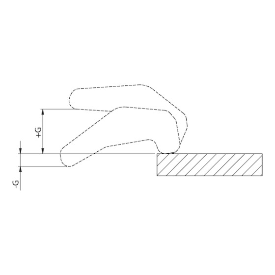 Опорный фиксатор Nova Grip MTH, гор. оцинк. сталь