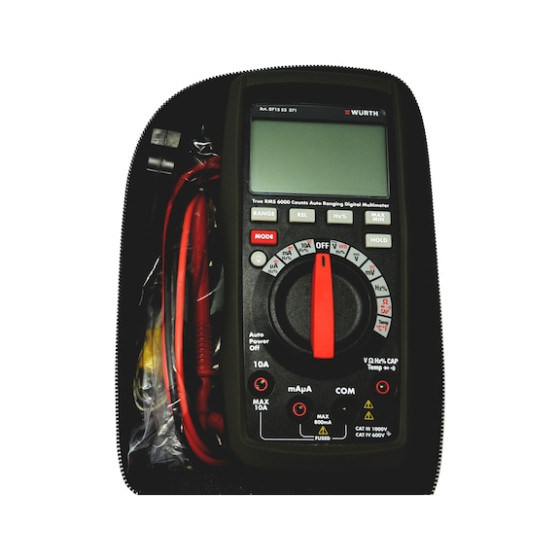 Мультиметр цифровой (TRMS 6000)-IP40-1000V