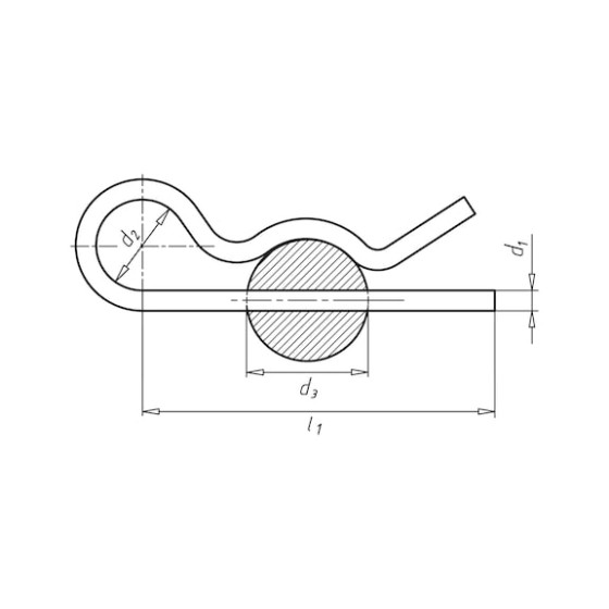 Пружинный шплинт